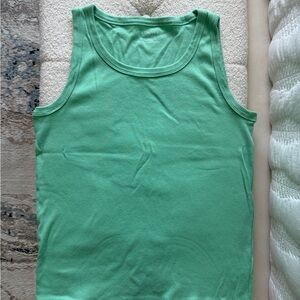 Talbots Ribbed Knit Tank Top